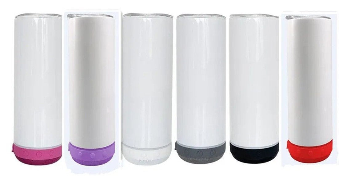 Personalized Tumbler w/Bluetooth Speaker